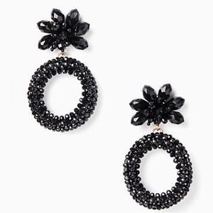 Kate Spade Full Flourish Hoop Earrings